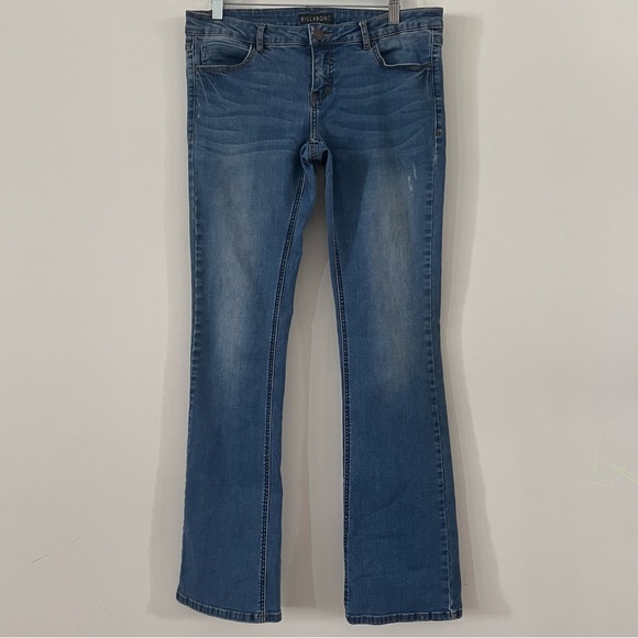 Billabong ‘Beggars’ Low Rise Flare Leg Boot Cut Jeans |Size 31/13 Long| - Picture 1 of 4